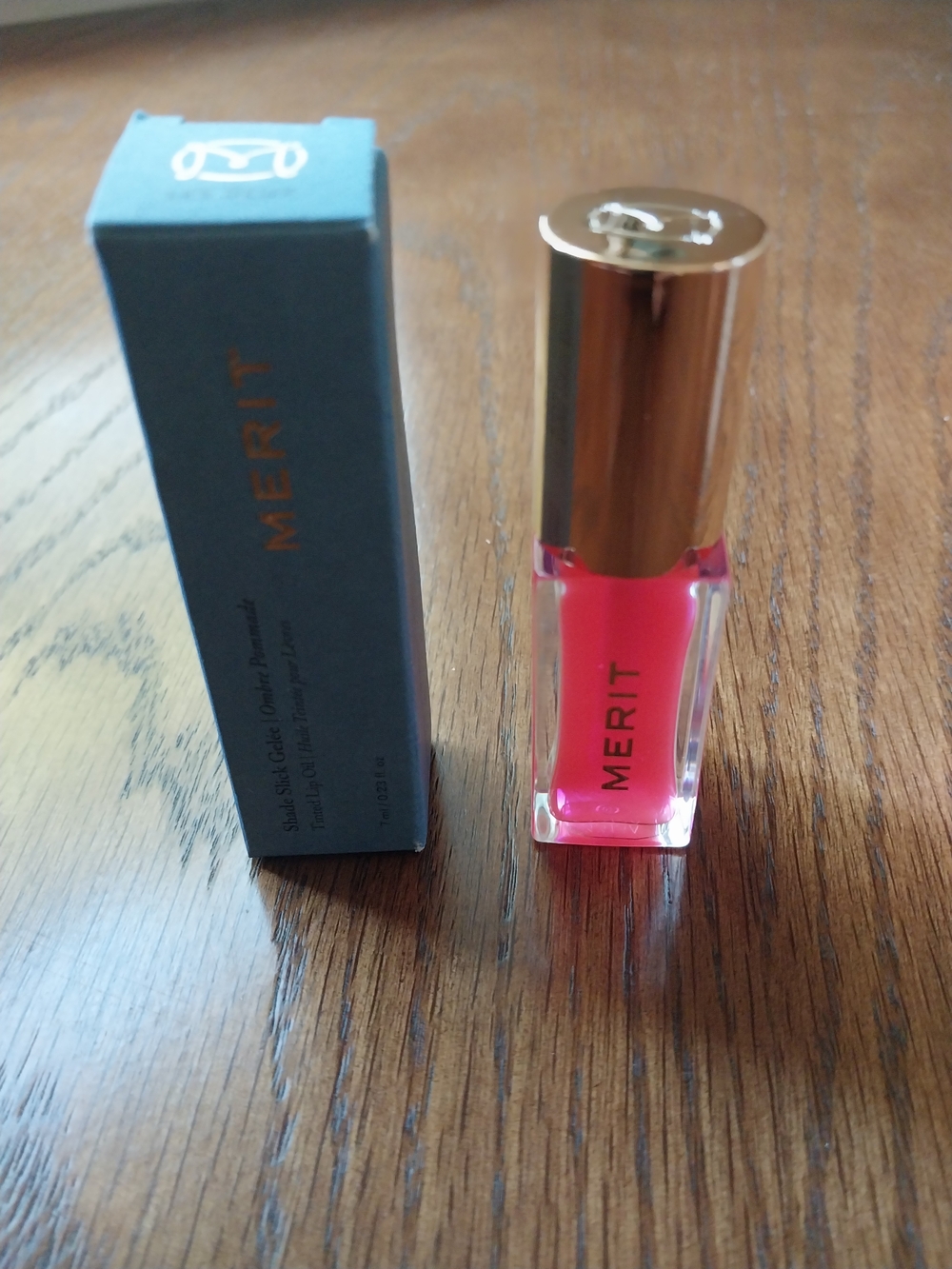 Brand New Merit Shade Slick Gelèe Tinted Lip Oil.